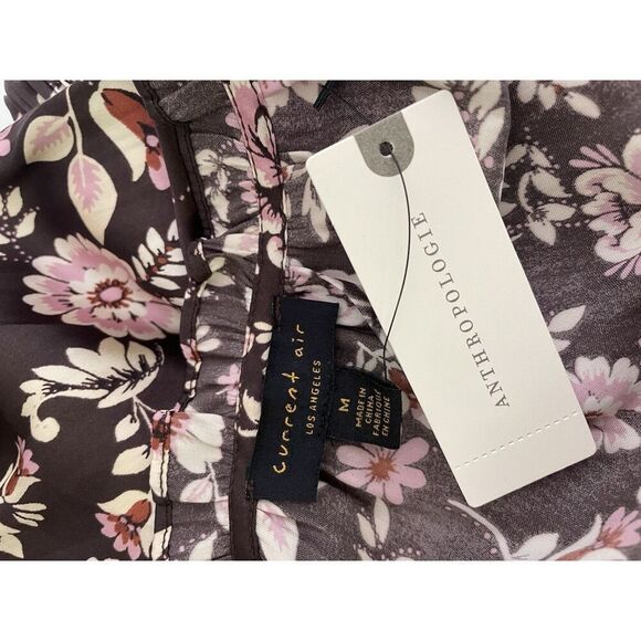 New Anthropologie Current Air Size M Alyce Dress PP Motif NWT Pleats - Picture 16 of 16